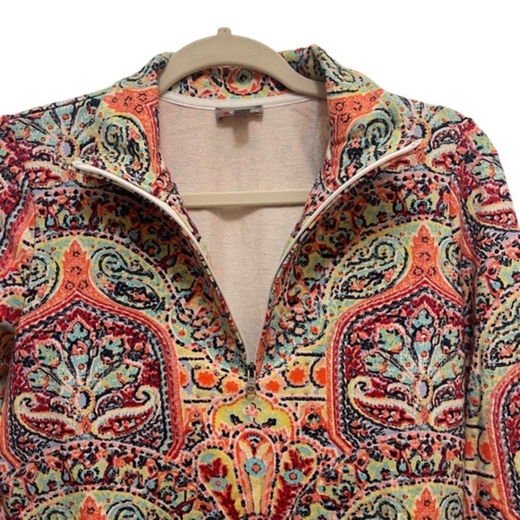 Talbots Paisley Pullover Size XS - Picture 7 of 8